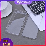 Transparent Protective Cover Case + Screen Film for NEW 2DS XL