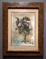 鳥山明龍珠iq博士親筆簽名畫a4尺寸馬榮成黃玉郎邱福龍