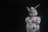 Key Zone Customizable Unicorn Gundam Keycaps War Painted Mechanical Keyboard วัสดุ ABS 104-Key Set ส