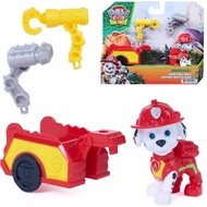 PAW Patrol: Dino Movie, Marshall Dino Toolkit, 6.3cm Action Figure, with Rescue Trailer and 2 Interc