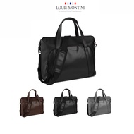 Louis Montini BBM02 genuine cowhide business style handbag