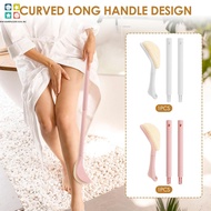 Foot Brush with Adjustable Long Handle Enduring Foot Scrubber Easy to Clean Leg Scrub Brush for Seni