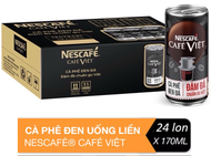 Cà phê đen NESCAFE cafe việt lon 170ml