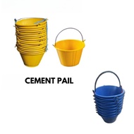 PVC CEMENT PAIL WITH STEEL HANDLE & H/D PVC CEMENT PAIL WITH PVC HANDLE