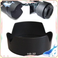 MURRAY Anti-Glare Cover, Black ABS Lens Hood, Practical HB-32 67mm Camera Lens Sunshade for Nikon D9