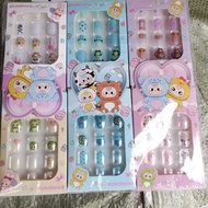 Baby Three Fake Nails Children's Toys Cute Fake Nails Baby Three Doll Nail/s - Cute Children's Nails