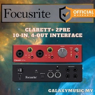 Focusrite Clarett+ 2Pre USB-C Audio Interface
