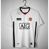 2008/09 Manchester United Away Football Jersey Retro High-quality Men's Jersey Custom T-shirt