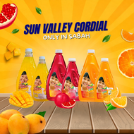 [EDISI RAMADAN] F&N SUNVALLEY CORDIAL PERISA GRENADINE, MANGGA, OREN (2LITRE/1LITRE)