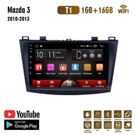 ชุดหัวรถแอนดรอยด์10สำหรับ Mazda 3 2010-2013วิทยุสเตอริโอ9นิ้ว4 + 64G ระบบนำทางเครื่องเล่นมัลติมีเดีย