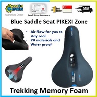 Blue Saddle Seat PIKEXI Zone with Memory Foam bike bicycle MTB mountain mini velo java zelo hito crius