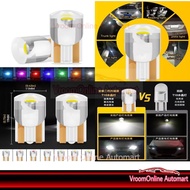 T10 XR-05 W5W 12V LED Bulb White Yellow Red Ice Blue Green Pink Auto Lamp Interior Dome Side Parking