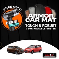 Armor Carpet Kereta Alas Kaki Car Mat Karpet Kereta Tebal Foot Mat Floor Mat Proton Exora Ertiga E.m