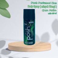 Posh Men Perfumed Body Spray / Minyak Wangi / Green Motion / 150ml