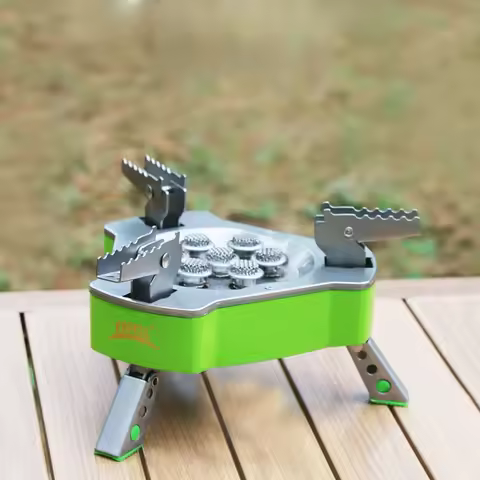 BRS 3/5/7 Burner Cores Portable High-Powered Outdoor Gas Stove Wildfire Burner for Camping and Hikin