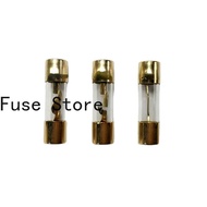5PCs 5AG explosion proof fuse gold tubular 10*38mm 100a 32V