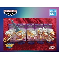 One Piece World Collectable Figure Monkey D. Luffy Special (Gear 5 Ver.) Set of 5 Figures