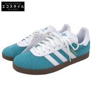 Pre-owned adidas Gazelle Liverpool FC sneakers, men's green and white, size US 7 (25cm), JR4159.