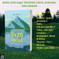BOOK 3478 mdpl: ABOUT LOVE, MOUNTAIN, AND MEANING