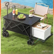 Trolley Trailer Camp Dazzling Picnic Travel Outdoor Reclining Children Camping Gather Folding Campin