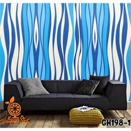Wallpaper Dinding Ruang Tamu/Wallpaper Dinding Polos/Wallpaper 3D