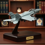 1:100 F/A-18F Super Hornet Diecast Metal Jet Model - Includes Stand, Perfect Collection Gift