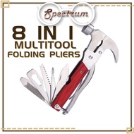Multitool Folding Pliers Handtool Hammer Outdoor Camping Hatchet Multi-Functional Stainless Steel Su