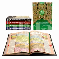 Al-Quran Hafazan Perkata Latin 8Blok Warna A5 Alquran Hafalan Alqosbah