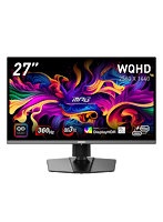 MSI ゲーミングモニター MPG 271QRX QD-OLED 26.5インチ/WQHD/QD-OLED/360Hz/0.03ms（GTG）/KVMスイッチ... MSI