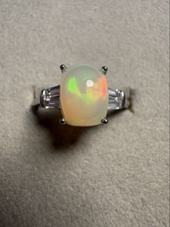 歐泊 S925 純銀戒指 Opal S925 silver ring,rings,earring,earrings,necklace,necklaces,bracelet,pendant,pendan