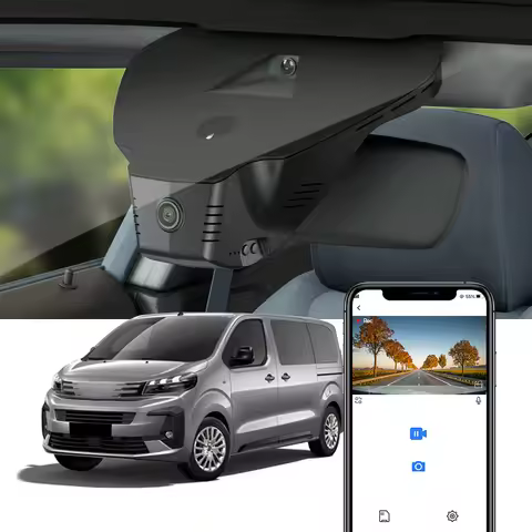 Fitcamx 4K Dash Cam for Peugeot Traveller/e-Traveller 2025-2026 & Citroen SpaceTourer 2025-2026, OEM