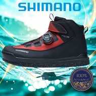 Shimano Quick Game Shoes Cut Rubber Pin Felt FS-081Z Red 24.0