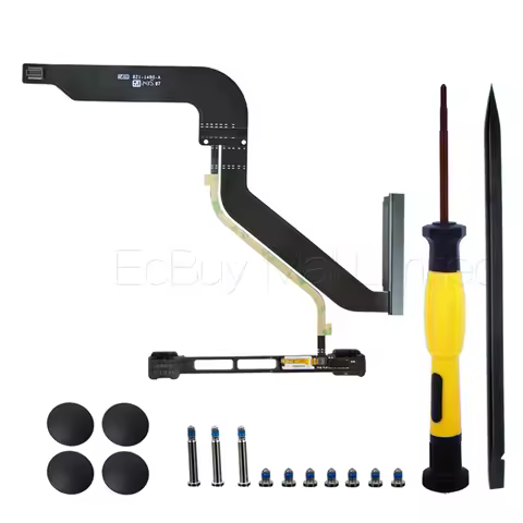 For Macbook Pro A1278 13.3" 821-1480-A HDD Hard Drive Disk Cable / Bracket/Bottom Case Cover Rubber 