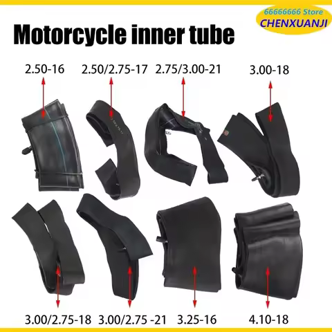 Inner Tube 3.25/3.50-16 4.10-18 3.00-18 2.50/2.75-17 3.00-18 3.50-18 3.00-17 3.00-21 for Off-Road Ve