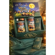 Black Garlic Raya Gift Set | 500g + 200g Black Garlic + Spring Onion Oil + Raya Packet