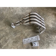 JASMA Tri-Y extractor  HONDA ACCORD H22A & F20B outlet 2.5 inch