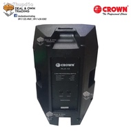 ﹍☇✎Crown PLX-15 15" 1200W 2 Way Professional Baffle Speaker (1PC)