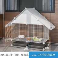 CAT CAGE, CAT CAGE, PET CAGE, PET IU WITH COVER and electrostatic mesh litter tray - RUBY DECOR