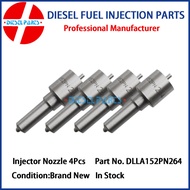 4x Diesel Fuel Injector Nozzle Tips 9432612888 DLLA152PN264 for ISUZU Elf 4HG1 4HG1T 4HK1 4HK1T**&-
