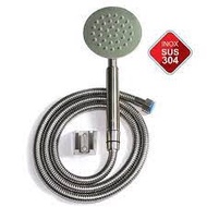 304 stainless steel shower arm set (Shower + shower wire + shower rack)