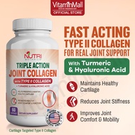 NB Joint Collagen Type 2 Joint Repair Supplement + Turmeric - Knee Pain Relief - Joint Health - 60s
