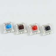 Outemu Switches mechanical keyboard black blue brown red key switch for CIY Sockets SMD 3pin Thin pins Compatible with MX switch