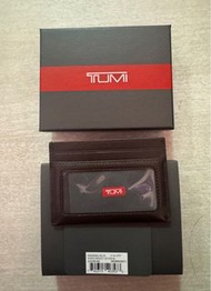 TUMI Nassau 真皮深棕色卡套 送禮首選