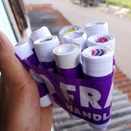 mercon bekas belum di isi tapi hanya lembaran kertas