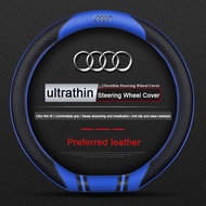 Car Steering Wheel Cover Leather Steering Wheel Cover for Audi A3 8l A1 Q5 TT mk2 A5 A4 B7 B8 B5 A6