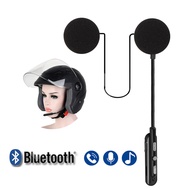 Motorcycle Helmet Headset Bluetooth 5.0 Motorcycle Wireless Stereo Earphone Speaker Support Automatic Answer Handsfree Call Mic