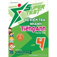Book - Super Test - Quick English Test for 4th Grade Students - MEGA