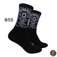 Oldschool Socks with Motorhead Band Motif (Louder) (FC) No. B52
