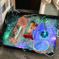 Christmas gift idea Iverson figure crystal ball luminous orn圣诞节礼物创意艾弗森手办水晶球发光摆件男友同学小礼品6.17