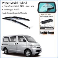 Wiper Daihatsu Gran Max Mini BUS 2007 2008 2009 2010 2011 2012 2013 2014 2015 2016 2017 2018 2019 20